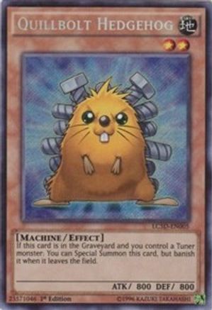 Quillbolt Hedgehog (LC5D-EN005) - Legendary Collection 5D's 1st Edition
