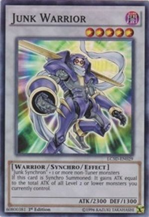 Junk Warrior (LC5D-EN029) - Legendary Collection 5D's 1st Edition