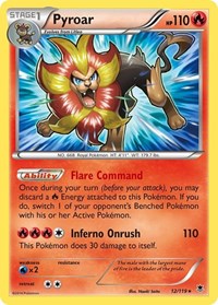 Pyroar (12/119) [XY - Phantom Forces]