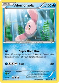 Alomomola (22/119) [XY - Phantom Forces]