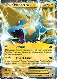 Manectric EX (23/119) [XY - Phantom Forces]