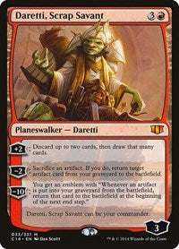 Daretti, Scrap Savant (33) [Commander 2014]