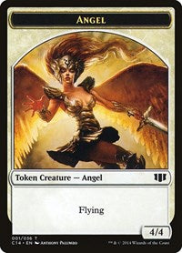 Angel // Cat Double-Sided Token (1 // 2) [Commander 2014]