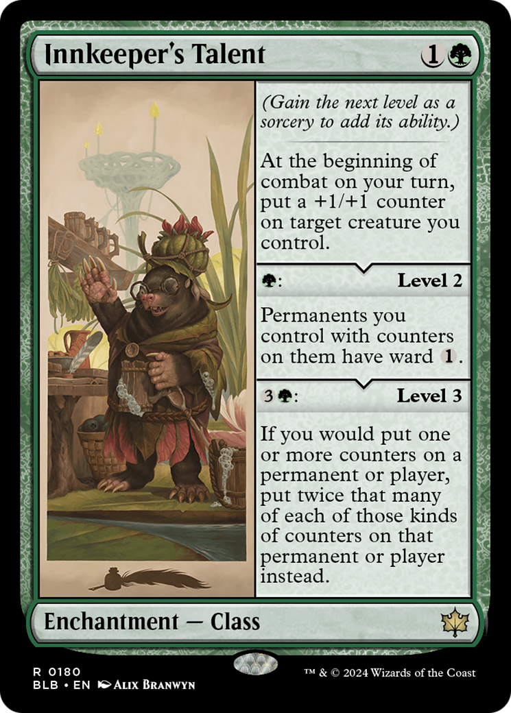 Innkeeper's Talent (BLB-180) - Bloomburrow