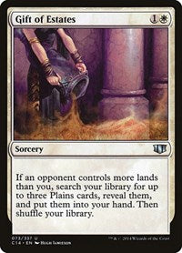 Gift of Estates (73) [Commander 2014]