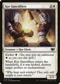 Kor Sanctifiers (76) [Commander 2014]
