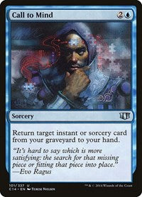Call to Mind (101) [Commander 2014]