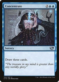 Concentrate (103) [Commander 2014]