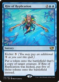 Rite of Replication (122) [Commander 2014]