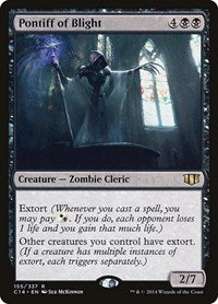 Pontiff of Blight (155) [Commander 2014]