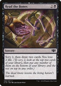 Read the Bones (158) [Commander 2014]