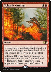 Volcanic Offering (40) [Commander 2014]