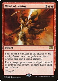 Word of Seizing (185) [Commander 2014]