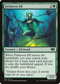 Farhaven Elf (196) [Commander 2014]
