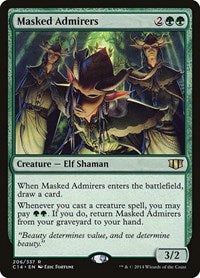 Masked Admirers (206) [Commander 2014]