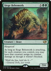 Siege Behemoth (46) [Commander 2014]