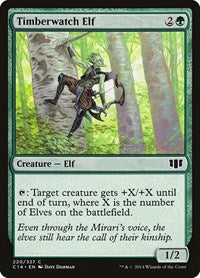 Timberwatch Elf (220) [Commander 2014]