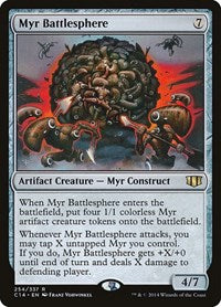 Myr Battlesphere (254) [Commander 2014]