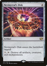 Nevinyrral's Disk (257) [Commander 2014]