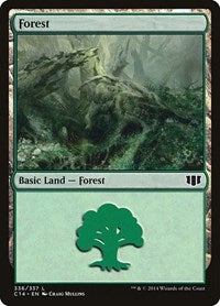 Forest (336) (336) [Commander 2014]