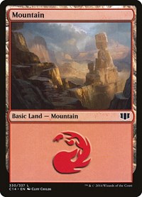 Mountain (330) (330) [Commander 2014]