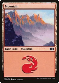 Mountain (332) (332) [Commander 2014]