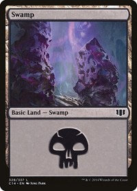 Swamp (328) (328) [Commander 2014]