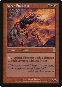 Ashen Firebeast (174) [Odyssey]