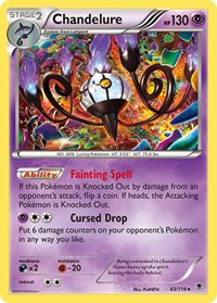 Chandelure (43/119) [XY - Phantom Forces]
