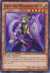 Elegy the Melodious Diva (NECH-EN006) [The New Challengers]