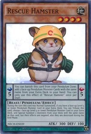 Rescue Hamster (NECH-EN039) - The New Challengers 1st Edition