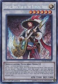 Virgil, Rock Star of the Burning Abyss (NECH-EN085) [The New Challengers]