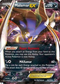Malamar EX (58/119) [XY - Phantom Forces]