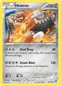 Heatran (63/119) [XY - Phantom Forces]