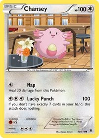 Chansey (80/119) [XY - Phantom Forces]