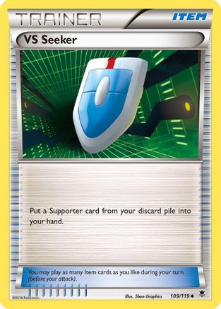 VS Seeker 109/119  - Reverse Holofoil XY  Phantom Forces - Uncommon