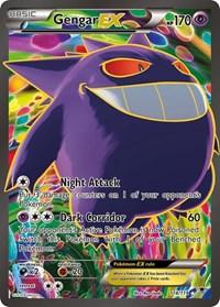 Gengar EX (114 Full Art) (114/119) [XY - Phantom Forces]