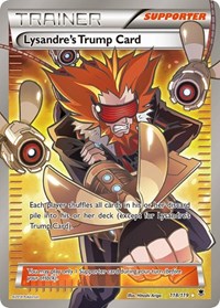 Lysandre's Trump Card (118 Full Art) (118/119) [XY - Phantom Forces]