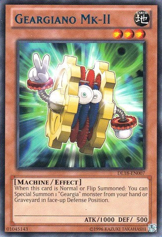 Geargiano Mk-II (Blue) (DL18-EN007) [Duelist League Promo]
