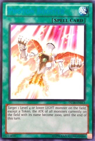 Photon Booster (Blue) (DL18-EN013) [Duelist League Promo]