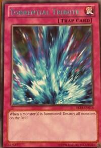 Torrential Tribute (Blue) (DL18-EN016) [Duelist League Promo]