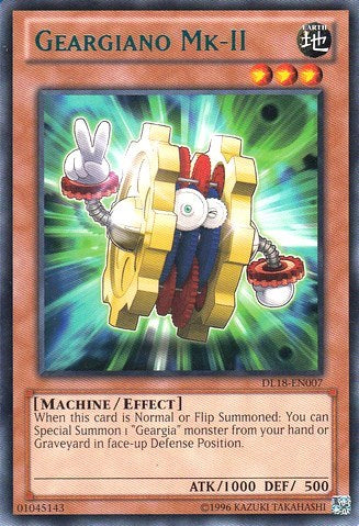 Geargiano Mk-II (Green) (DL18-EN007) [Duelist League Promo]