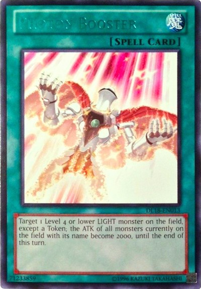 Photon Booster (Green) (DL18-EN013) [Duelist League Promo]