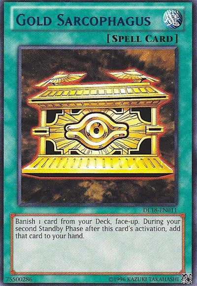 Gold Sarcophagus (Purple) (DL18-EN011) [Duelist League Promo]