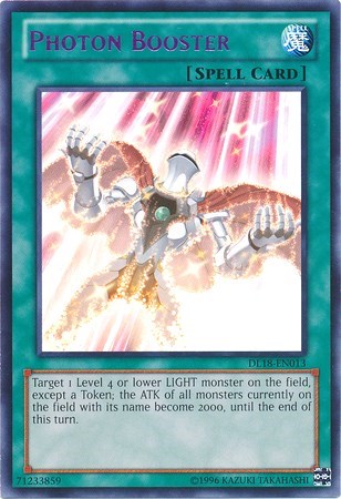 Photon Booster (Purple) (DL18-EN013) [Duelist League Promo]