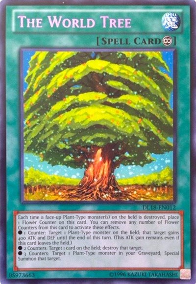 The World Tree (Purple) (DL18-EN012) [Duelist League Promo]