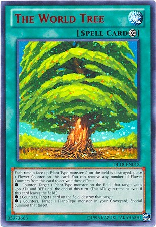 The World Tree (Red) (DL18-EN012) [Duelist League Promo]