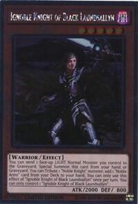 Ignoble Knight of Black Laundsallyn (NKRT-EN005) [Noble Knights of the Round Table Box Set]