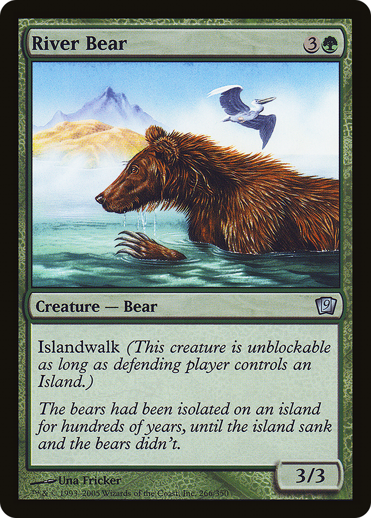 River Bear (9ED-266★) - 9th Edition Foil