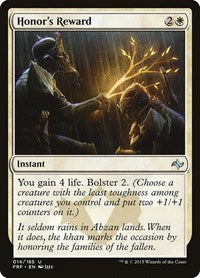 Honor's Reward (14) [Fate Reforged]